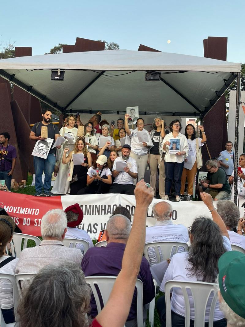 caminhada 2026 palco