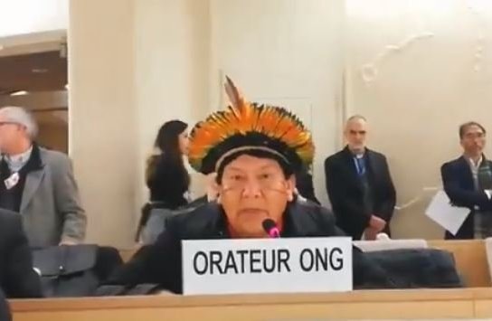 Davi Kopenawa na ONU