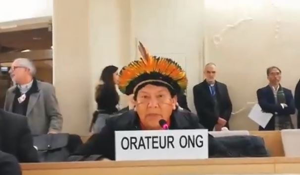Davi Kopenawa na ONU
