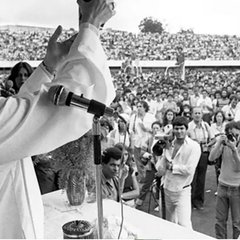 Dom Claudio Hummes em greve no ABC